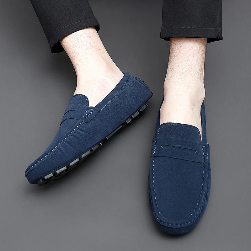 Suede Loafers, Extended Sizes