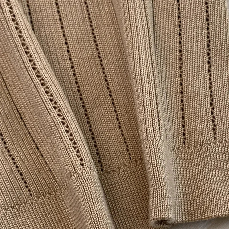 Ribbed Knit Bodycon Mini Dress