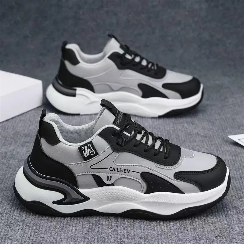 Breathable Casual Sneakers, Thick Sole