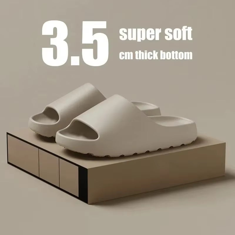 Zapatillas De Coco, Sandalias De Suela Gruesa De Nube, Moda De Verano, Zapatillas De Playa De Fondo Suave Para Hombres, Sandalias Para Mujeres, Chanclas EVA