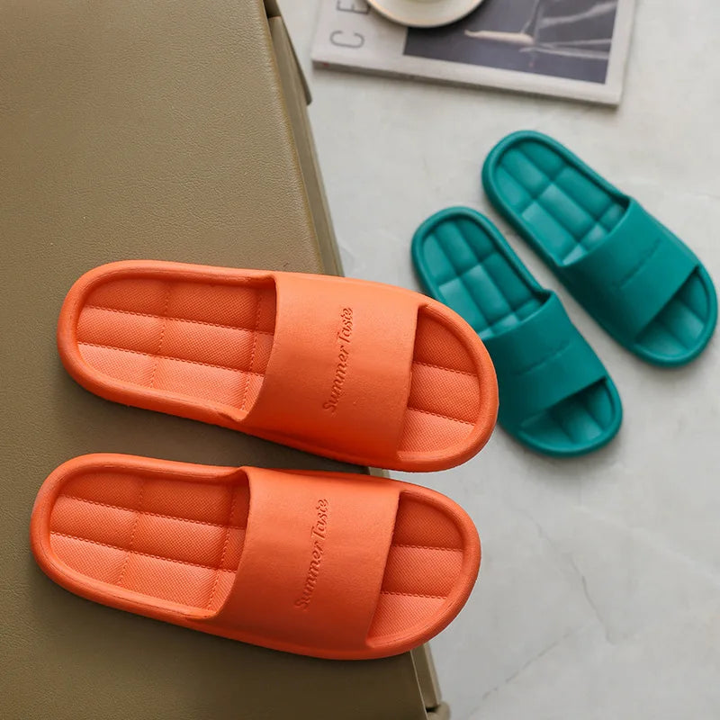 Zapatillas De Casa Antideslizantes Para Hombre Y Mujer, Calzado De Baño Unisex, Chanclas De Verano Para Casa, Hotel, Zapatos Planos, 2022